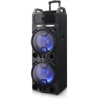Aiwa Enceintes Bluetooth portables Noir 800 W