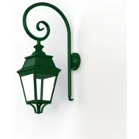 Roger Pradier Avenue 3 Model 3 Applique Murale Clear Glass Built-in LED 3000K Warm-White 35W | Fir green