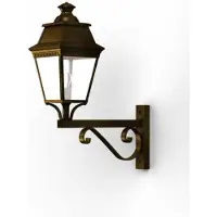 Roger Pradier Avenue 3 Model 12 Applique Murale E27 | Gold Patina
