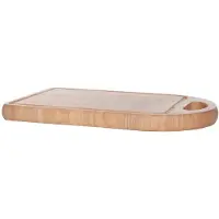 Cosy & Trendy Ct Planche A Viande Rect A. Poignee 40x25xh3cm - Rubberwood