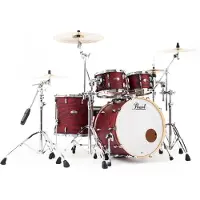 Pearl STS924XSP/C847 Session Studio Select Scarlet Ash kit de batterie 4 pièces