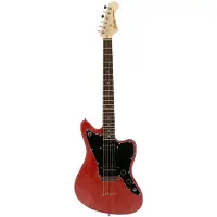 Fazley Outlaw Series Maverick Basic HH Red guitare électrique avec housse