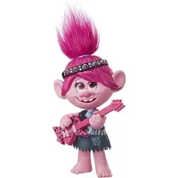 Hasbro Les Trolls 2 DreamWorks Tournée Mondiale - Poppy Pop & Rock Doll Figurine