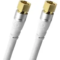 OEHLBACH SL Câble SAT (F-PLUG) 2.0m Blanc
