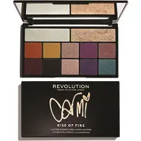 Makeup Revolution Ombre à paupières et enlumineur X Carmi (Baiser de feu)