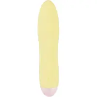 You2Toys Cuties Mini Jaune - vibreur en silicone rechargeable (jaune)