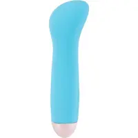 You2Toys - Cuties Mini Blue - vibromasseur rechargeble pour point G (turquoise)