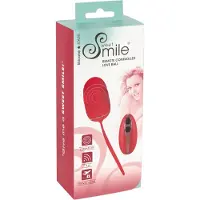 Sweet Smile SMILE - œuf vibrant sans fil rechargeable - rouge