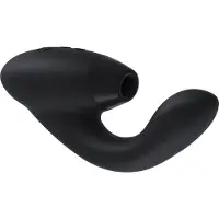 Womanizer Duo vibromasseur muni d’un stimulateur clitoridien Black 20,5 cm