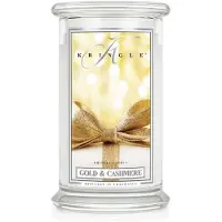 Kringle Candle Gold & Cashmere bougie parfumée 624 g