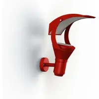 Roger Pradier OL 33 Model 2 Applique Murale Tomato red