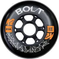 K2 Bolt 90 Mm/85a Wheel 4 Units Noir