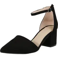 Bianco Escarpins 'Divived D'orsay' noir