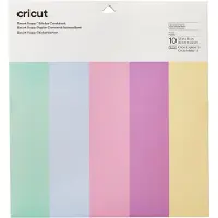 Cricut Smart Papier cartonné autocollant 33x33 Pastel