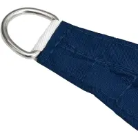vidaXL Voile de parasol tissu oxford carré 2,5x2,5 m bleu