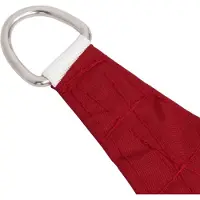 vidaXL Voile de parasol tissu oxford rectangulaire 6x8 m rouge