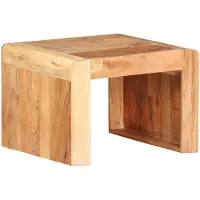 vidaXL Table d'appoint 43x40x30 cm Bois d'acacia massif