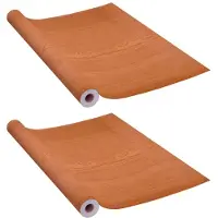 vidaXL Films autoadhésifs pour portes 2 pcs Chêne clair 210x90 cm PVC