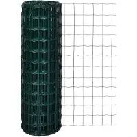 vidaXL Clôture de jardin Grille grillagée Grille soudée 25x1,2 m