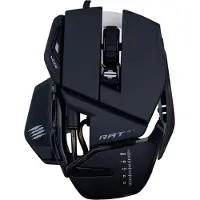 Mad Catz R.A.T. 4+, rechts, Optisch, USB Typ-A, 7200 DPI, 8000 fps, Schwarz