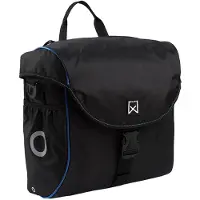 Willex Sacoche de vélo 19 L Noir et bleu 16002