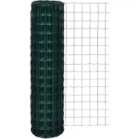 vidaXL Clôture de jardin Grille grillagée Grille soudée 10x1,5m