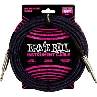 Ernie Ball 5.5M Jack Mono Male Vers Jack Mono Male Noir et Violet