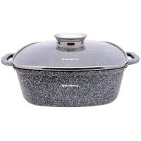 Klausberg pot avec revetement en marbre 2,8l 20cm KB7528