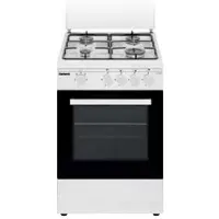 Corbero Cuisinière à Gaz Avec Four Ccsf45020nw 4 Feux