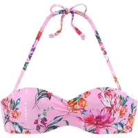 Sunseeker Hauts de bikini orange / rose / rose clair / blanc