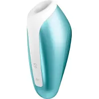 Huismerk Love Breeze Stimulateur clitoridien Ice blue 9.5 cm
