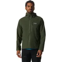 Mountain Hardwear New Stretch Ozonic Softshell Jacket Vert S Homme