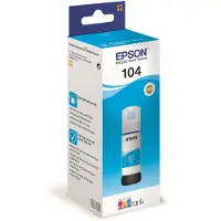 Epson 104 Bouteille d'Encre Cyan