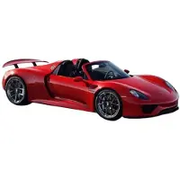 Bburago 1/24 21076r Porsche 918 Spyder - 2015 Diecast Modelcar-