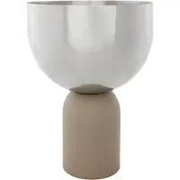 AYTM Torus - Pot de Fleurs Silver | Taupe | Small
