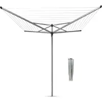 Brabantia Séchoir Parapluie Topspinner 40 m + Ancrage
