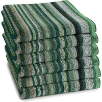 DDDDD Serviettes de Cuisine DDDDD Over The Rainbow Green 50 x 55 cm (6-Pieces)
