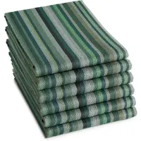 DDDDD Torchon DDDDD Over The Rainbow Green 60 x 65 cm (6-Pieces)