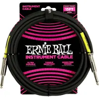Ernie Ball 4.5M Jack Mono Male Vers Jack Mono Male Noir