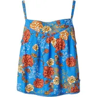 Superdry Vintage Embellished Sleeveless Blouse Bleu XS Femme
