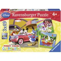 Ravensburger Mickey Mouse, 3x49st.