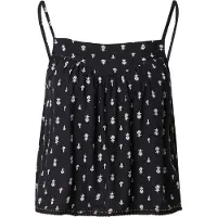 Superdry Vintage Embellished Sleeveless Blouse Noir L Femme