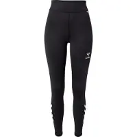 Hummel Pantalon de sport noir / blanc