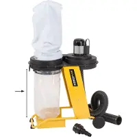 Powerplus POWX2090A - Sac à sciure de rechange pour POWX2090 plastique 5pcs