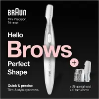 Braun Tondeuse à sourcils FG1106