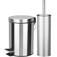 Huismerk Set de salle de bain 2 pièces Coloris argenté