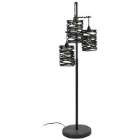 Dimehouse Lampadaire Industriel Spin 3 Ampoule