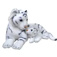 Wild republic Mère et petit - Tigre blanc