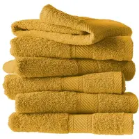 De Witte Lietaer Ensemble de Linge de Bain De Witte Lietaer Hélène Golden Yellow (Lot de 6)