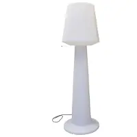 Lumisky Lampadaire Ext Filaire Austral Blanc Polypropyl?Ne H110cm